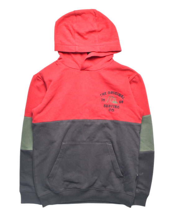 A Multicolour Hooded Sweatshirts from Quiksilver in size 10Y for boy. (Front View)