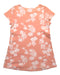 A Peach Short Sleeve Dresses from Petit Bateau in size 3T for girl. (Back View)