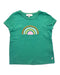 A Multicolour Short Sleeve T Shirts from Catimini in size 4T for girl. (Front View)