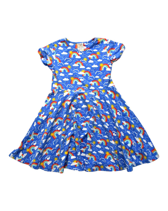 A Multicolour Short Sleeve Dresses from Frugi in size 7Y for girl. (Front View)