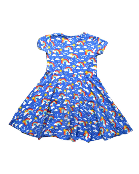A Multicolour Short Sleeve Dresses from Frugi in size 7Y for girl. (Back View)