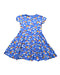 A Multicolour Short Sleeve Dresses from Frugi in size 7Y for girl. (Back View)