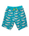 A Blue Shorts from Frugi in size 7Y for boy. (Front View)