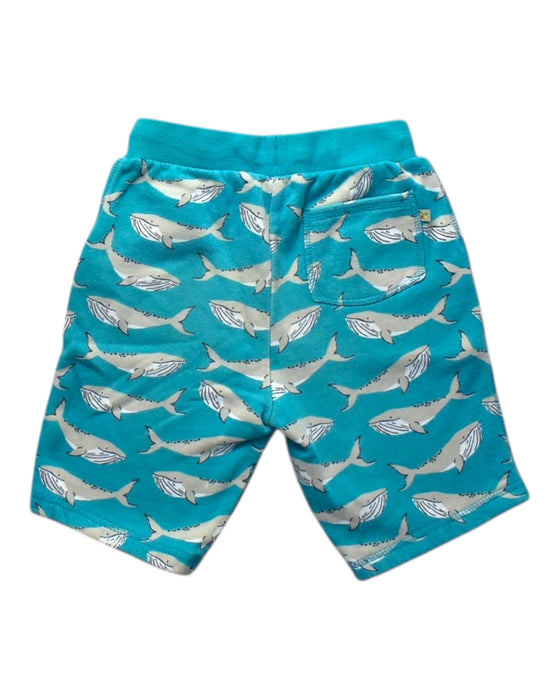 A Blue Shorts from Frugi in size 7Y for boy. (Back View)