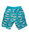 A Blue Shorts from Frugi in size 7Y for boy. (Back View)