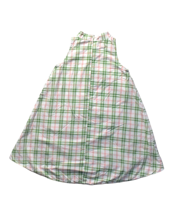 A Multicolour Sleeveless Dresses from Sea Apple in size 4T for girl. (Back View)