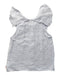 A White Sleeveless Tops from Tinycottons in size 4T for girl. (Back View)