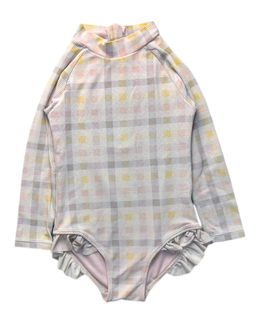 A Multicolour Rash Guards from Seed in size 4T for girl. (Front View)