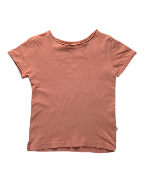 A Peach Short Sleeve T Shirts from Minimalisma in size 3T for girl. (Front View)
