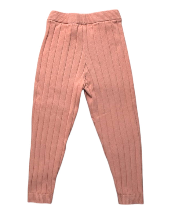 A Pink Leggings from Louise Misha in size 5T for girl. (Back View)