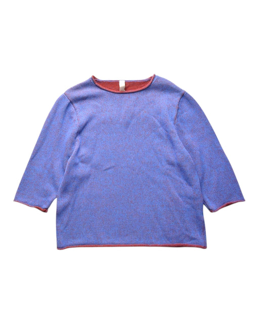 A Purple Long Sleeve Tops from Millk in size 6T for boy. (Front View)