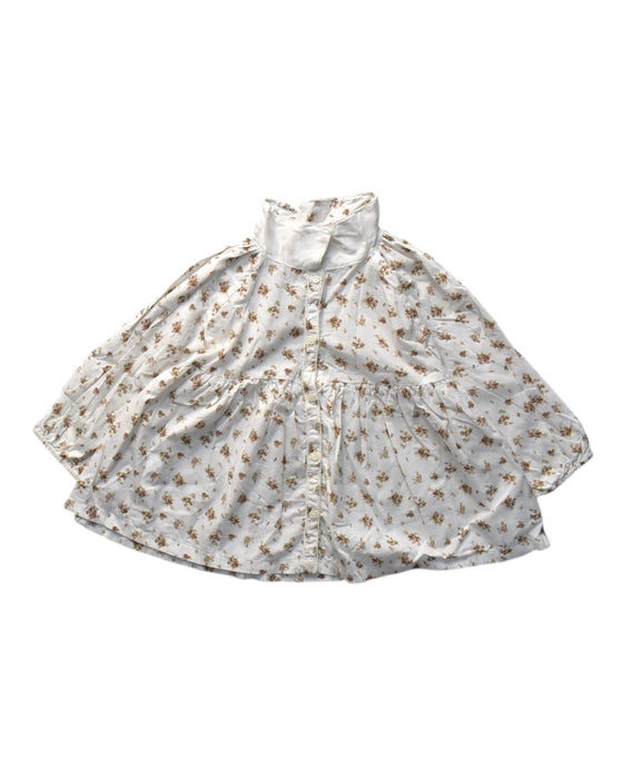 A White Long Sleeve Dresses from Jamie Kay in size 4T for girl. (Front View)