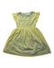 A Yellow Sleeveless Dresses from bloomB in size 5T for girl. (Front View)