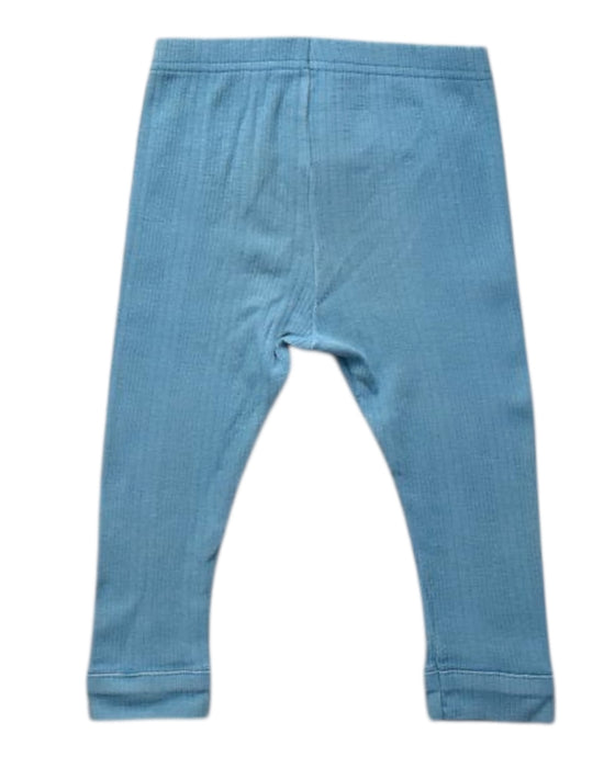 A Blue Leggings from Petit Bateau in size 6-12M for girl. (Back View)