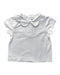 A White Short Sleeve Tops from Jacadi in size 12-18M for girl. (Front View)