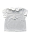 A White Short Sleeve Tops from Jacadi in size 12-18M for girl. (Back View)