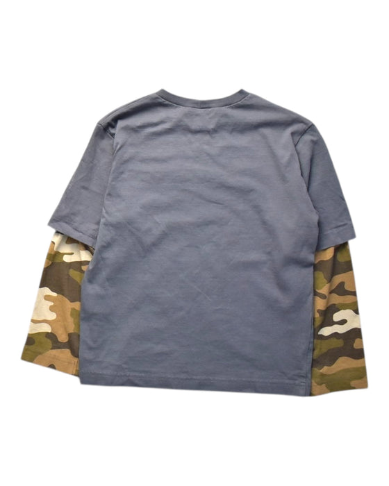 A Multicolour Long Sleeve T Shirts from United Colors Of Benetton in size 7Y for boy. (Back View)