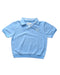 A Blue Short Sleeve Polos from Gingersnaps in size 4T for boy. (Front View)