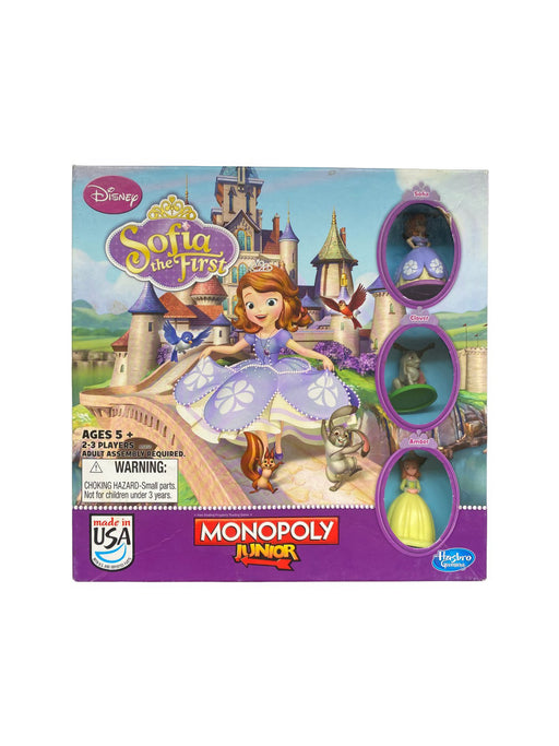 A Purple Board Games & Puzzles from Hasbro in size 5T for girl. (Front View)