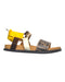 A Multicolour Sandals from Fendi in size 9Y for girl. (Front View)