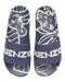 A Navy Sandals from Kenzo in size 9Y for boy. (Back View)