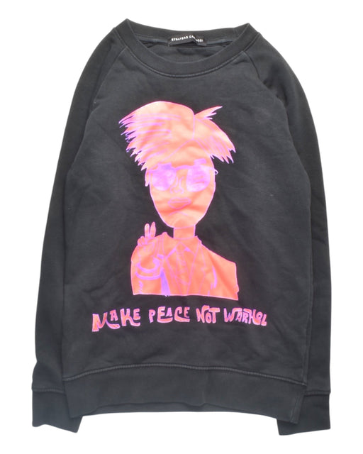 A Black Crewneck Sweatshirts from Strateas Carlucci in size 9Y for boy. (Front View)