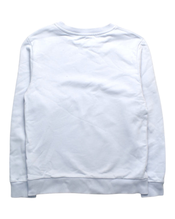 A White Crewneck Sweatshirts from Balmain in size 10Y for boy. (Back View)