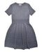A Navy Short Sleeve Dresses from Emporio Armani in size 12Y for girl. (Front View)