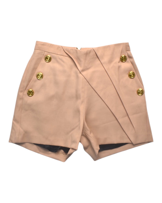 A Peach Shorts from Balmain in size 12Y for girl. (Front View)