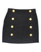 A Black Short Skirts from Balmain in size 14Y for girl. (Front View)