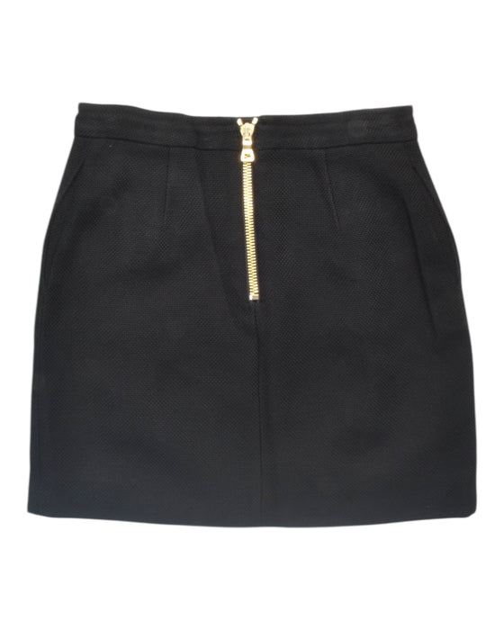 A Black Short Skirts from Balmain in size 14Y for girl. (Back View)