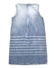 A Blue Sleeveless Dresses from DSquared2 in size 8Y for girl. (Back View)