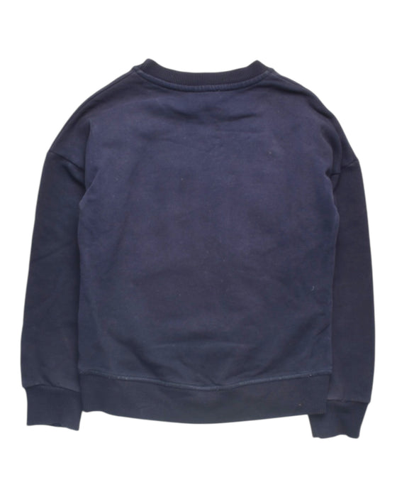 A Navy Crewneck Sweatshirts from Kenzo in size 8Y for girl. (Back View)
