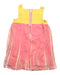A Pink Sleeveless Dresses from MiMiSol in size 4T for girl. (Back View)