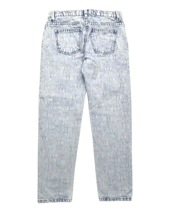 A Blue Jeans from Emporio Armani in size 10Y for boy. (Back View)
