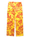 A Yellow Casual Pants from ERL Venice Beach California in size 10Y for boy. (Back View)