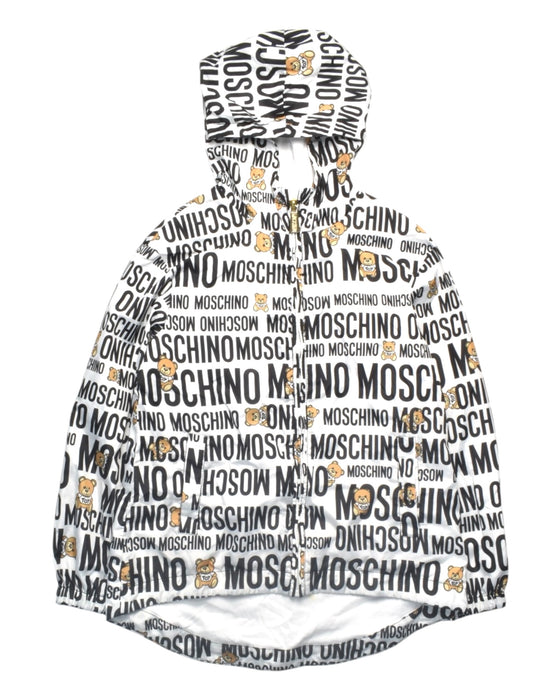 A Multicolour Lightweight Jackets from Moschino in size 10Y for boy. (Front View)