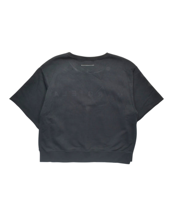 A Black Crewneck Sweatshirts from Maison Margiela in size 12Y for girl. (Back View)