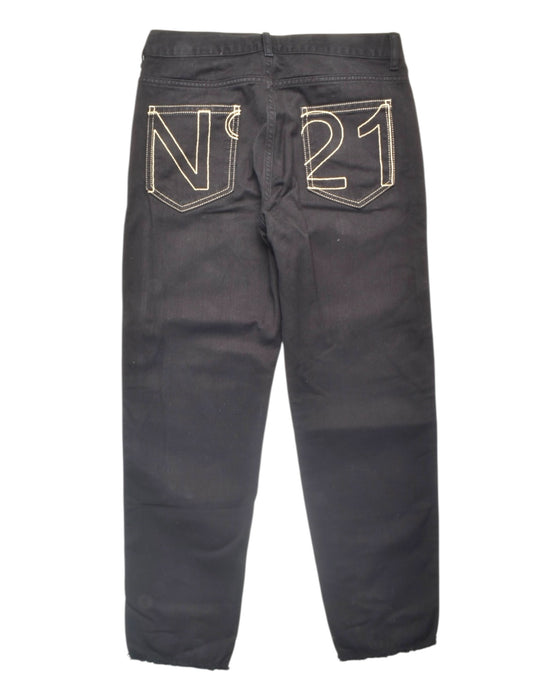 A Black Jeans from Nº21 in size 14Y for boy. (Back View)