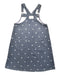 A Blue Sleeveless Dresses from Emporio Armani in size 14Y for girl. (Back View)