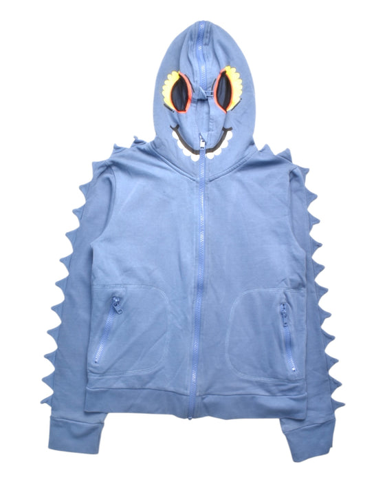 A Blue Hooded Sweatshirts from Stella McCartney in size 12Y for boy. (Front View)