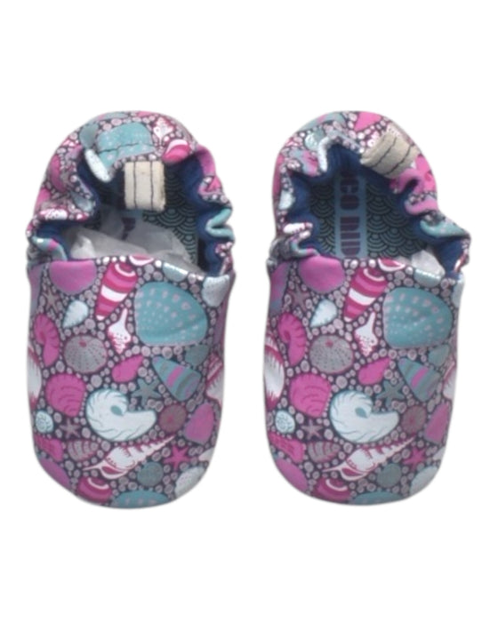 A Multicolour Slip Ons from Poco Nido in size 6-12M for girl. (Back View)