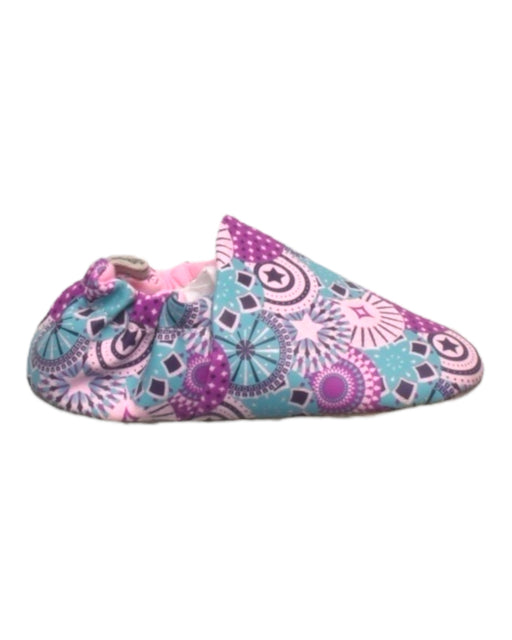 A Multicolour Slip Ons from Poco Nido in size 18-24M for girl. (Front View)