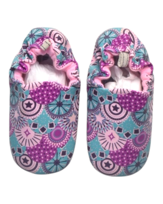 A Multicolour Slip Ons from Poco Nido in size 18-24M for girl. (Back View)