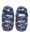 A Multicolour Slip Ons from Poco Nido in size 18-24M for girl. (Back View)