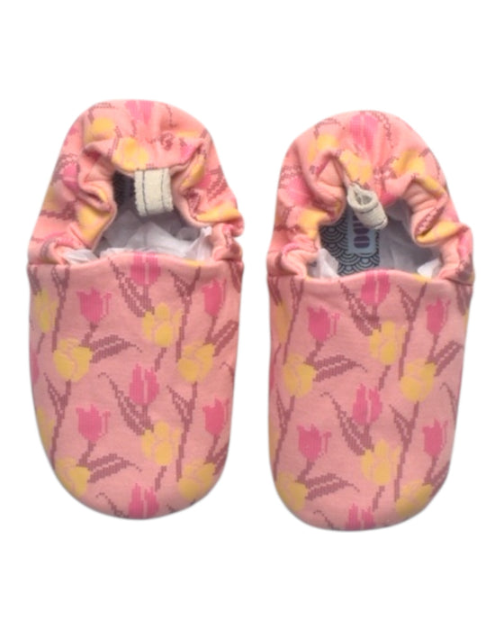 A Pink Slip Ons from Poco Nido in size 18-24M for girl. (Back View)
