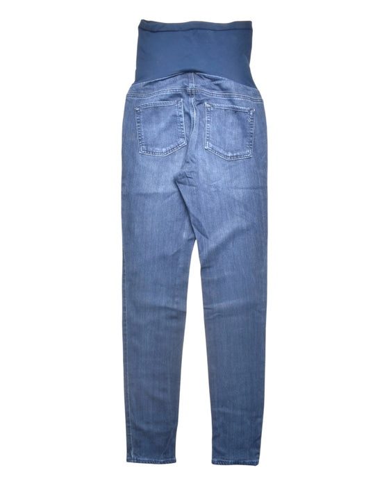 A Blue Jeans from LED (Luxe Essential Denim) in size Maternity-S for maternity. (Back View)