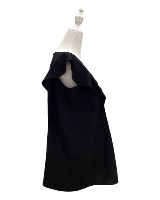 A Black Sleeveless Tops from Seraphine in size Maternity-S for maternity. (Back View)