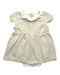 A Ivory Short Sleeve Dresses from Chicco in size 6-12M for girl. (Front View)