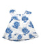 A White Sleeveless Dresses from Janie & Jack in size 3-6M for girl. (Back View)